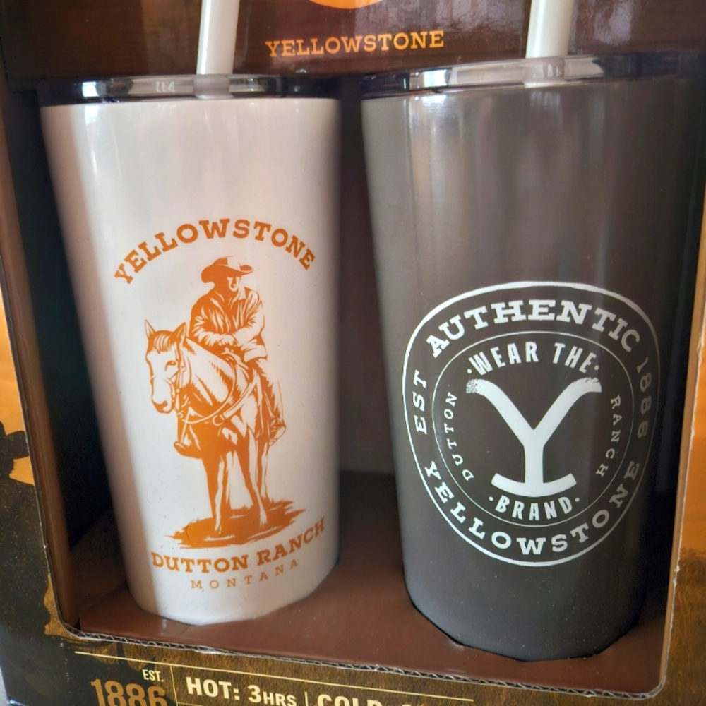 Yellowstone Dutton Ranch Tumbler Set